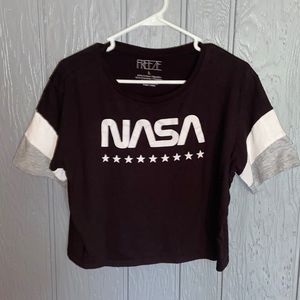NASA crop top, size L